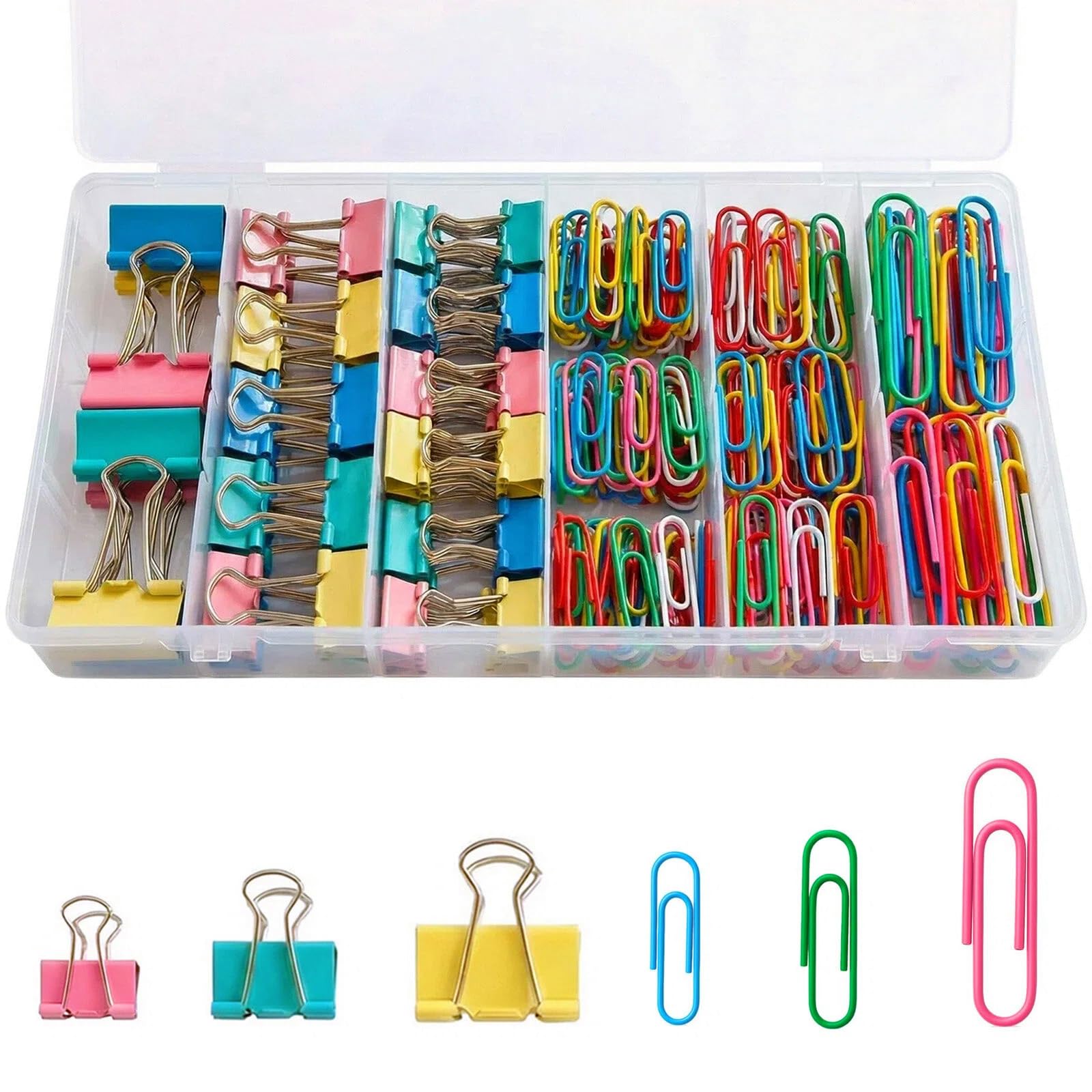 Elegant Assorted Desk Clip Set