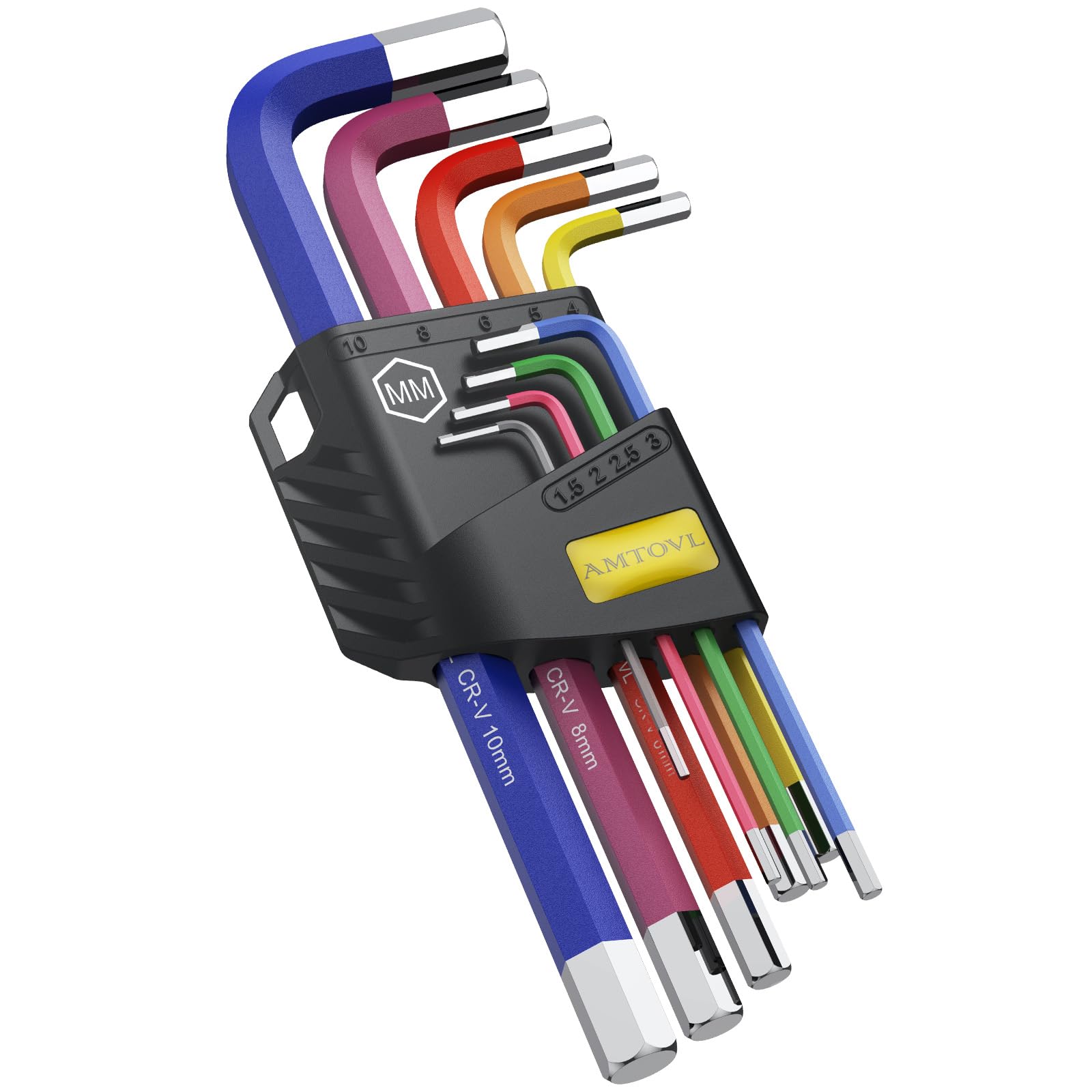 Precision Metric Ball-End Hex Key Set