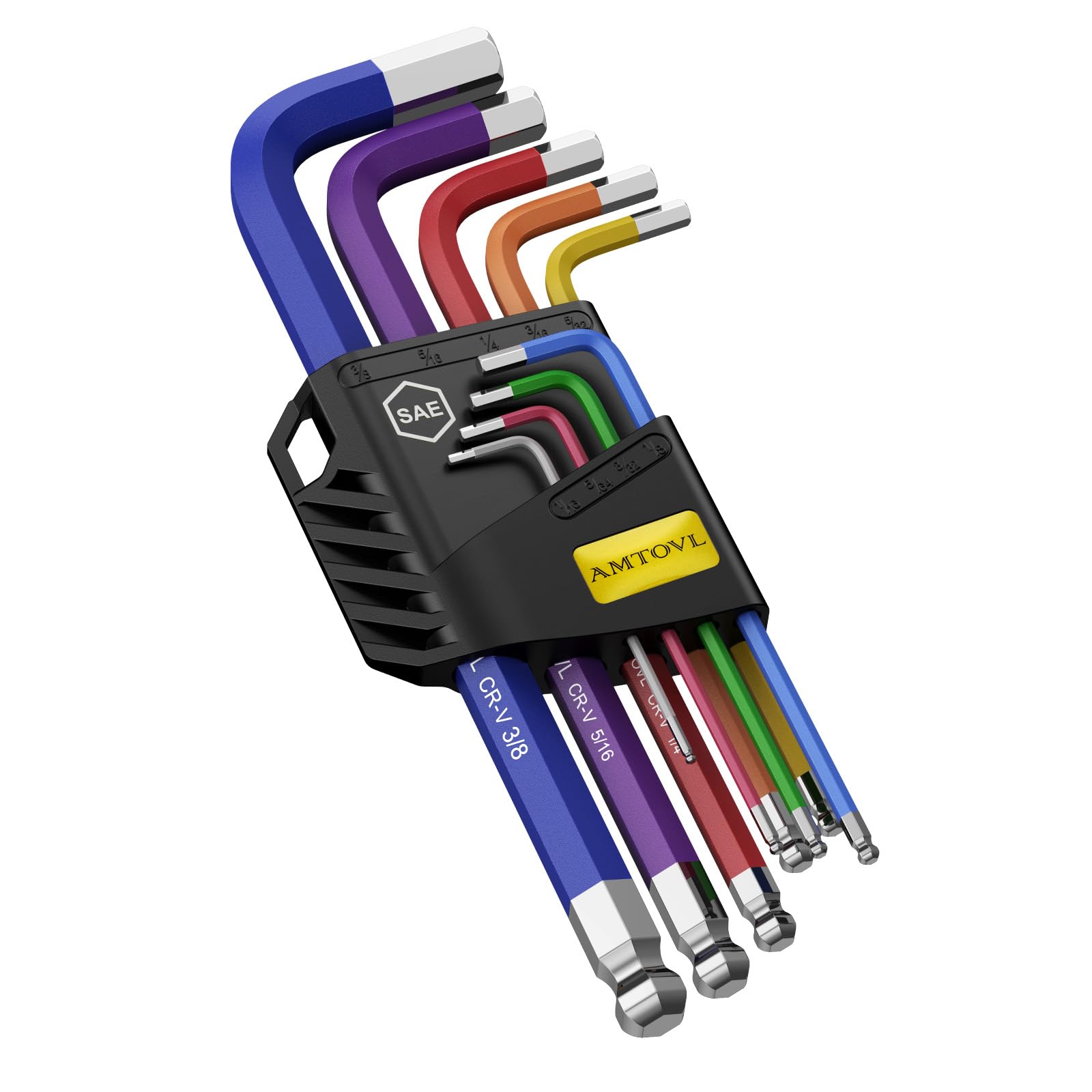 Precision Metric Ball-End Hex Key Set