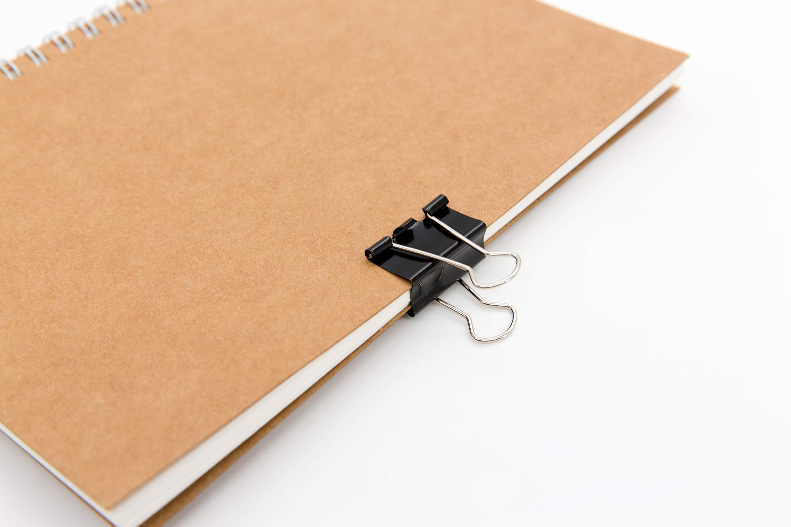 Assorted Steel Binder Clips Collection