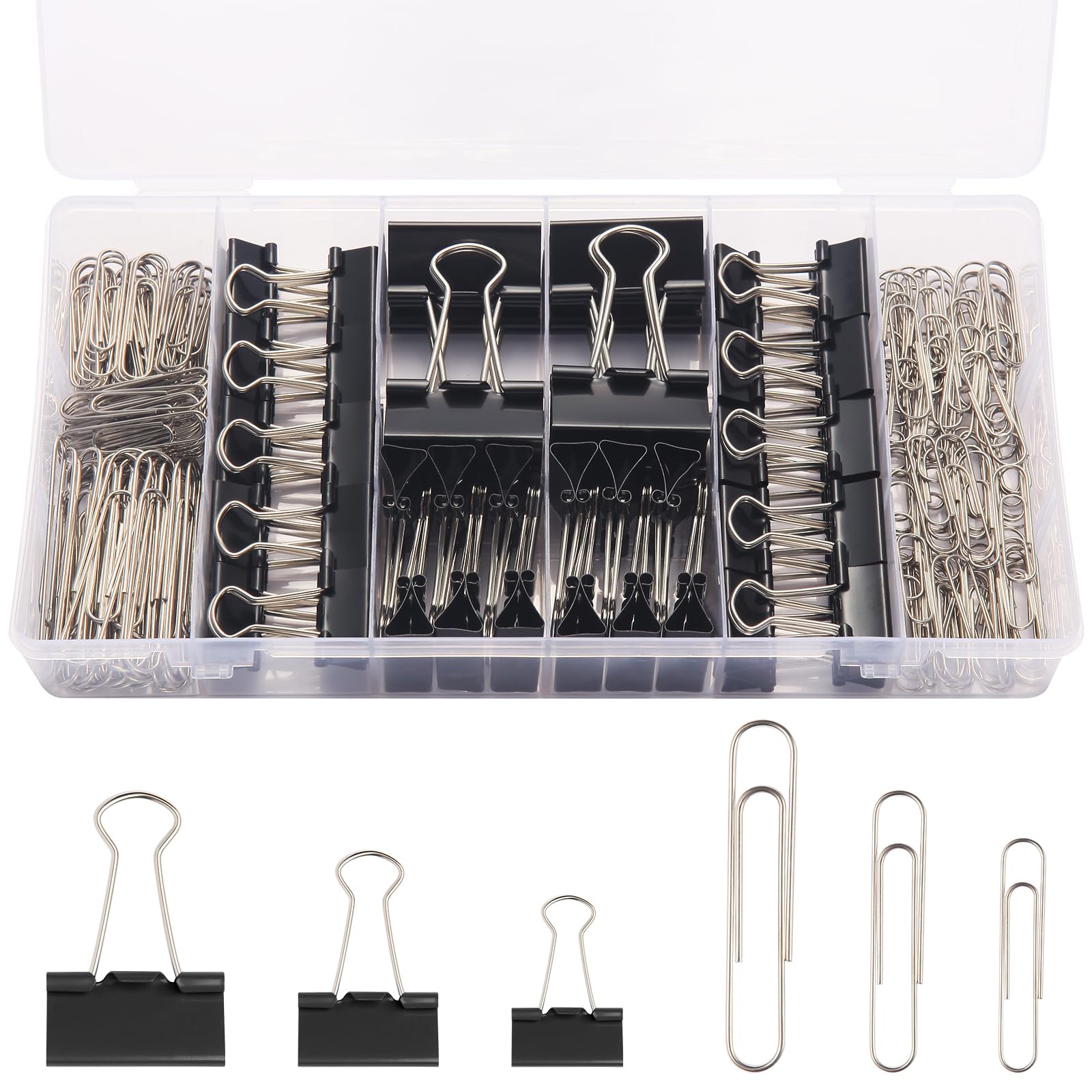 Curated Desk Clip Collection with Storage
