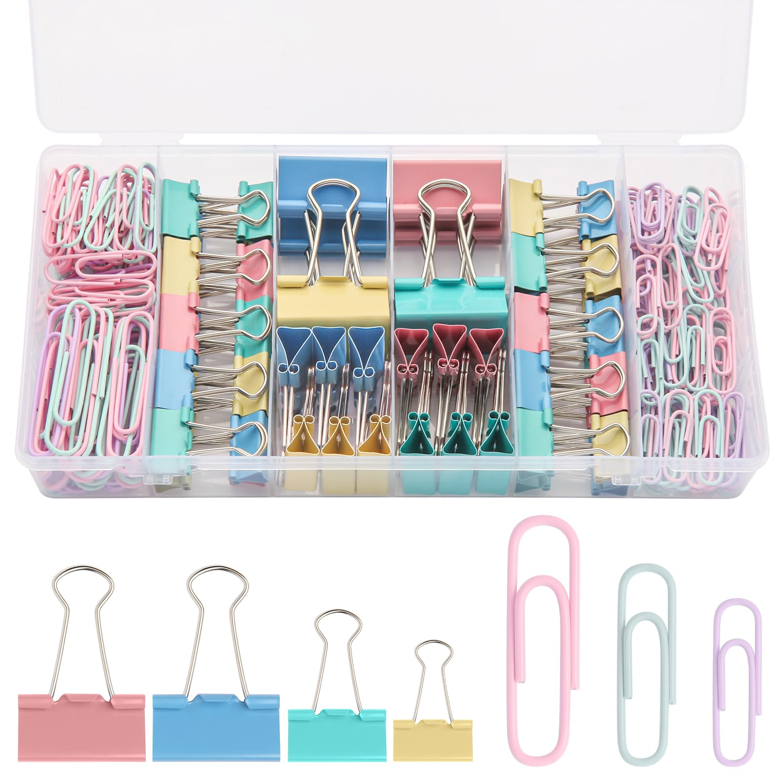 Curated Desk Clip Collection with Storage