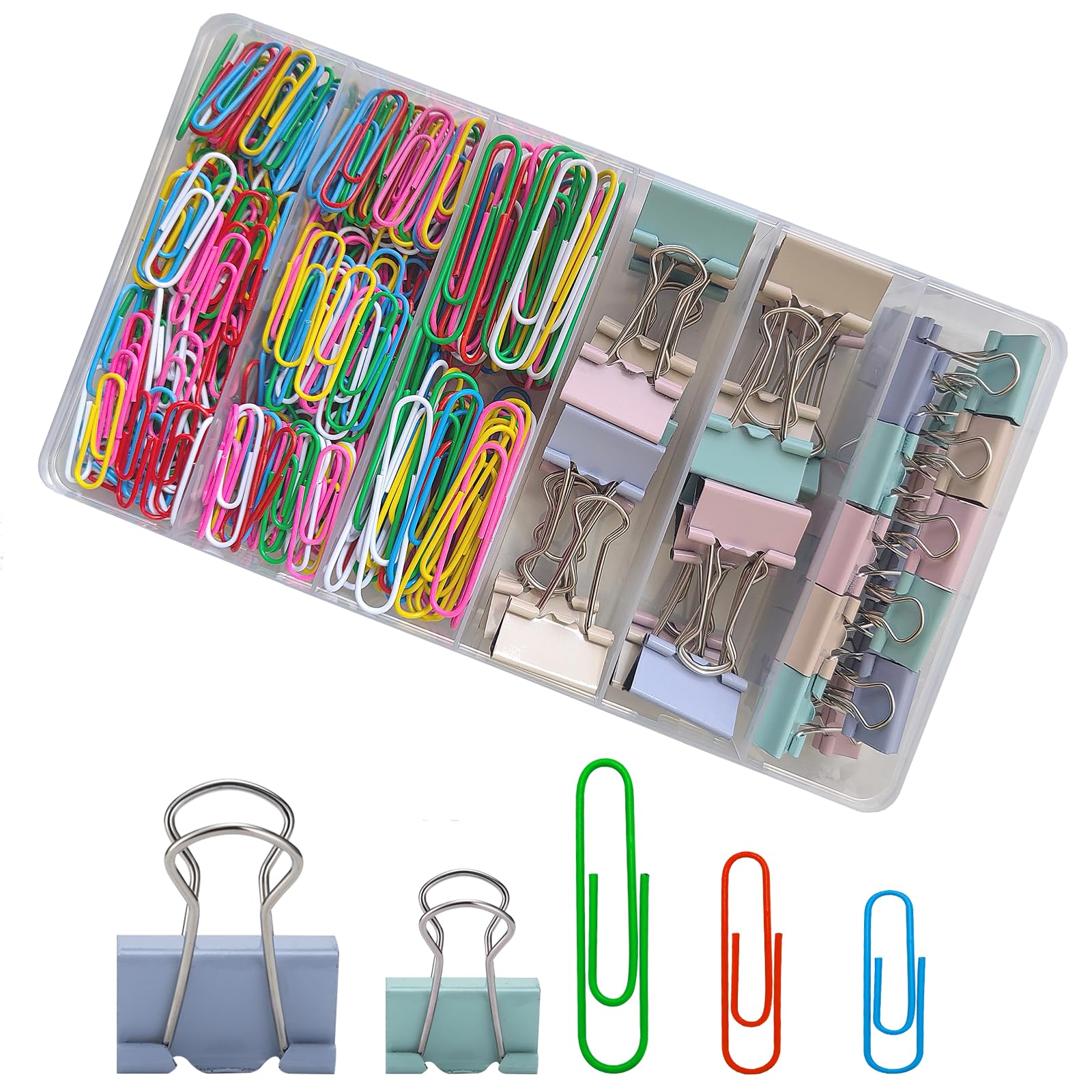 Colorful Desktop Clip Assortment