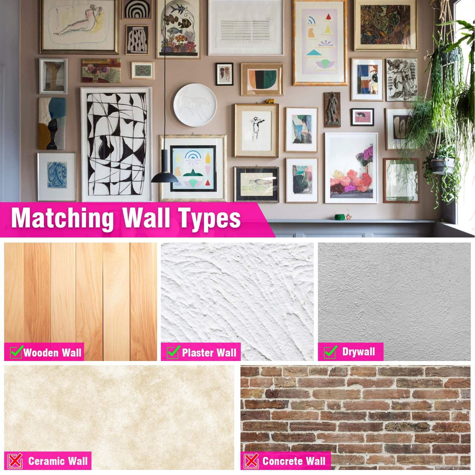 Elevated Picture Hanging Kit