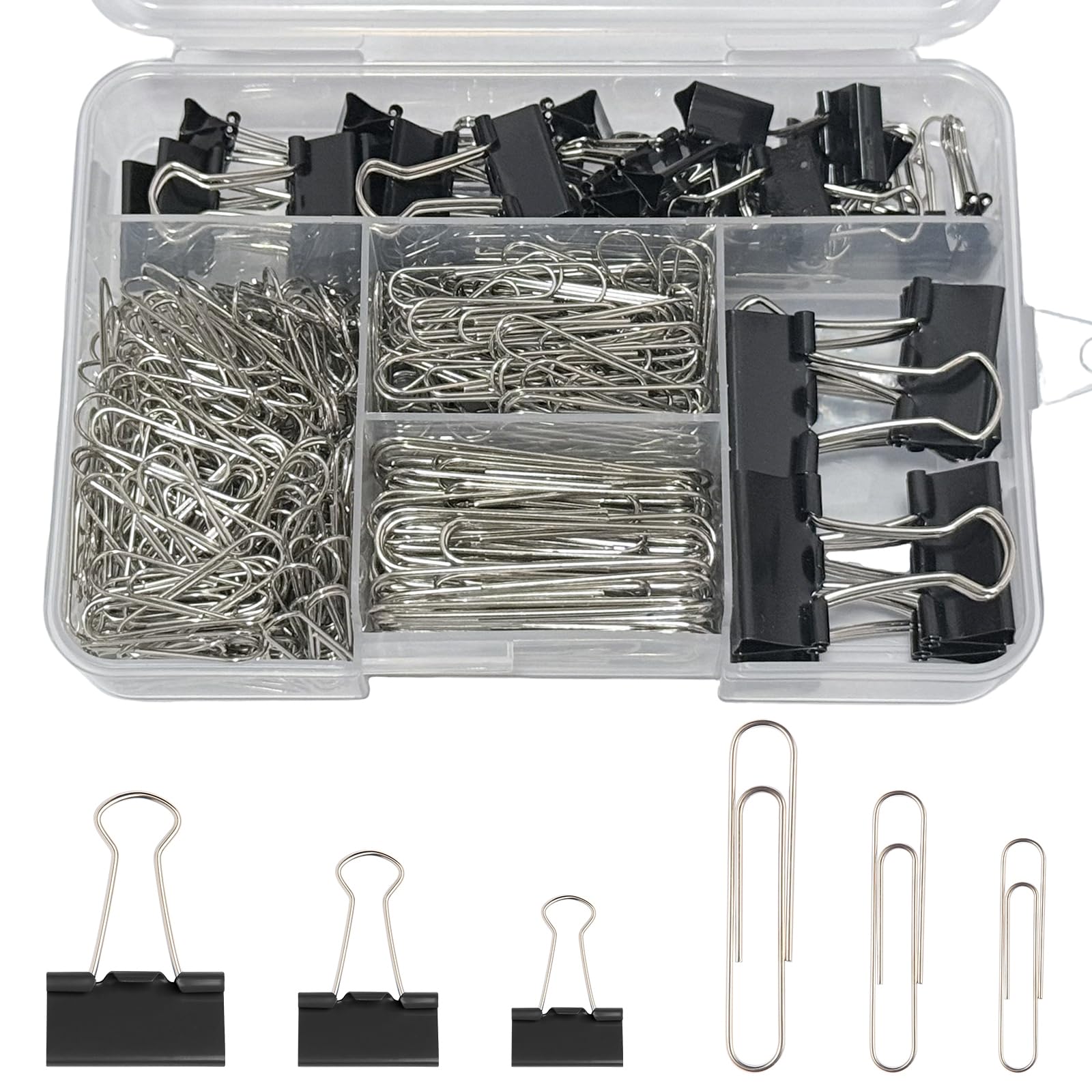 Curated Desk Clip Collection with Storage